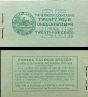 Scott BK90<br />25c | 1c George Washington<br />Booklet<br /><span class=quot;smallerquot;>(reference or stock image)</span>