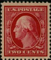 Scott 332<br />2c quot;Two Centquot; George Washington (Pane / VB)<br />Pane Single<br /><span class=quot;smallerquot;>(reference or stock image)</span>