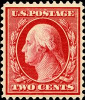 Scott 375<br />2c quot;Two Centquot; George Washington (Pane / VB)<br />Pane Single<br /><span class=quot;smallerquot;>(reference or stock image)</span>