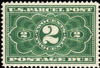 Scott JQ2<br />2c U.S Parcel Post Postage Due<br />Pane Single<br /><span class=quot;smallerquot;>(reference or stock image)</span>