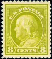 Scott 414<br />8c Benjamin Franklin<br />Pane Single<br /><span class=quot;smallerquot;>(reference or stock image)</span>
