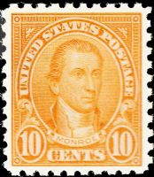 Scott 591<br />10c James Monroe<br />Pane Single<br /><span class=quot;smallerquot;>(reference or stock image)</span>