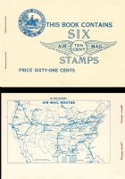 Scott BKC1<br />61c | 10c Spirit of St. Louis and Trans-Atlantic Flight Route<br />Booklet<br /><span class=quot;smallerquot;>(reference or stock image)</span>