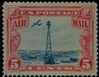 Scott C11<br />5c Beacon on the Rocky Mountains<br />Pane Single: VF-NH<br /><span class=quot;smallerquot;>(reference or stock image)</span>