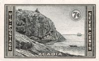 Scott 762<br />7c Acadia Park - ME<br />Pane Single<br /><span class=quot;smallerquot;>(reference or stock image)</span>