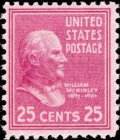 Scott 829<br />25c William McKinley Jr<br />Pane Single<br /><span class=quot;smallerquot;>(reference or stock image)</span>