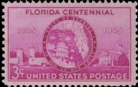 Scott 927<br />3c Florida Statehood Centennial<br />Pane Single<br /><span class=quot;smallerquot;>(reference or stock image)</span>