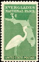Scott 952<br />3c Everglades National Park<br />Pane Single<br /><span class=quot;smallerquot;>(reference or stock image)</span>