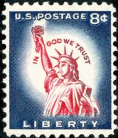 Scott 1042-Giori<br />8c Statue of Liberty - Giori<br />Pane Single<br /><span class=quot;smallerquot;>(reference or stock image)</span>