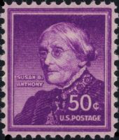 Scott 1051-Wet<br />50c Susan B. Anthony<br />Pane Single<br /><span class=quot;smallerquot;>(reference or stock image)</span>