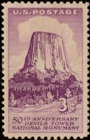 Scott 1084<br />3c Devils Tower<br />Pane Single<br /><span class=quot;smallerquot;>(reference or stock image)</span>