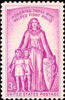Scott 1087<br />3c Polio and the March of Dimes<br />Pane Single<br /><span class=quot;smallerquot;>(reference or stock image)</span>