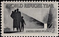 Scott 1149<br />4c World Refugee Year<br />Pane Single<br /><span class=quot;smallerquot;>(reference or stock image)</span>