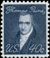 Scott 1292<br />40c Thomas Paine<br />Pane Single<br /><span class=quot;smallerquot;>(reference or stock image)</span>