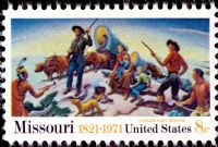Scott 1426<br />8c Missouri Statehood<br />Pane Single<br /><span class=quot;smallerquot;>(reference or stock image)</span>