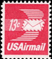 Scott C79<br />13c Winged Envelope - Carmine<br />Pane Single<br /><span class=quot;smallerquot;>(reference or stock image)</span>