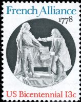 Scott 1753<br />13c French Alliance Bicentennial<br />Pane Single<br /><span class=quot;smallerquot;>(reference or stock image)</span>