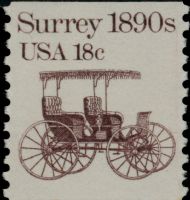 Scott 1907<br />18c Surrey 1890s (Coil)<br />Coil Single<br /><span class=quot;smallerquot;>(reference or stock image)</span>