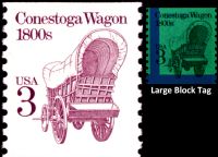 Scott 2252<br />3c Conestoga Wagon 1800s (Coil)<br />Coil Single<br /><span class=quot;smallerquot;>(reference or stock image)</span>