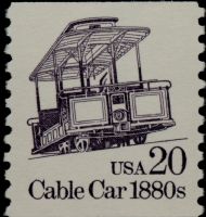 Scott 2263<br />20c Cable Car 1880s (Coil)<br />Coil Single<br /><span class=quot;smallerquot;>(reference or stock image)</span>