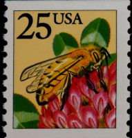 Scott 2281<br />25c Honey Bee (Coil)<br />Coil Single<br /><span class=quot;smallerquot;>(reference or stock image)</span>