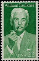 Scott 2350<br />22c William Faulkner<br />Pane Single<br /><span class=quot;smallerquot;>(reference or stock image)</span>