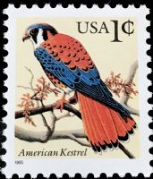Scott 2477<br />1c Kestrel - 1c Denomination<br />Shiny Gum; Pane Single<br /><span class=quot;smallerquot;>(reference or stock image)</span>