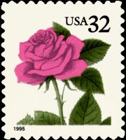Scott 2492<br />32c Pink Rose (CB / FDC Coil / MDI)<br />Convertible Booklet Single<br /><span class=quot;smallerquot;>(reference or stock image)</span>