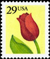 Scott 2524A<br />29c Tulip<br />Pane Single<br /><span class=quot;smallerquot;>(reference or stock image)</span>