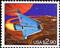 Scott 2543<br />$2.90 Priority Mail: Future Space Shuttle<br />Pane Single<br /><span class=quot;smallerquot;>(reference or stock image)</span>