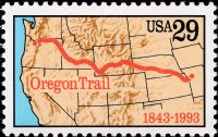 Scott 2747<br />29c Oregon Trail<br />Pane Single<br /><span class=quot;smallerquot;>(reference or stock image)</span>