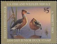 Scott JDS12<br />$5.00 Fulvous Whistling Ducks (2004-2005)<br />Pane Single<br /><span class=quot;smallerquot;>(reference or stock image)</span>