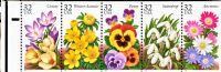 Scott 3025-3029; 3029a<br />32c Garden Flowers (VB)<br />See <a href=quot;https://www.bardostamps.com/back-of-book-united-states-stamps/1950/scott-catalog-BK234quot;>BK234</a><br />Vending Booklet Pane of 5 #3025-3029 (5 designs)<br /><span class=quot;smallerquot;>(reference or stock image)</span>