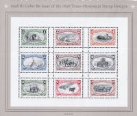 Scott 3209<br />$3.53 | Trans-Mississippi (SS)<br />Souvenir Sheet of 9 (9 designs)<br /><span class=quot;smallerquot;>(reference or stock image)</span>