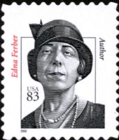 Scott 3433<br />83c Edna Ferber - 2002 Date<br />Pane Single<br /><span class=quot;smallerquot;>(reference or stock image)</span>
