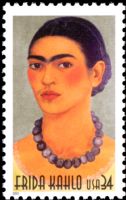 Scott 3509<br />34c Frida Kahlo<br />Pane Single<br /><span class=quot;smallerquot;>(reference or stock image)</span>