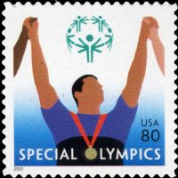 Scott 3771<br />80c Special Olympics<br />Pane Single<br /><span class=quot;smallerquot;>(reference or stock image)</span>