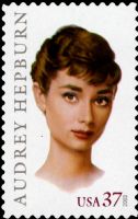 Scott 3786<br />37c Audrey Hepburn<br />Pane Single<br /><span class=quot;smallerquot;>(reference or stock image)</span>