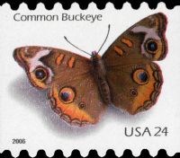 Scott 4002<br />24c Common Buckeye (Coil)<br />Coil Single<br /><span class=quot;smallerquot;>(reference or stock image)</span>