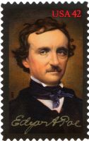 Scott 4377<br />42c Edgar Allan Poe<br />Pane Single<br /><span class=quot;smallerquot;>(reference or stock image)</span>