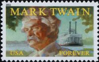 Scott 4545<br />Forever Mark Twain<br />Pane Single<br /><span class=quot;smallerquot;>(reference or stock image)</span>