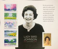 Scott 4716g<br />Forever Lady Bird Johnson<br />Souvenir Sheet of 6<br /><span class=quot;smallerquot;>(reference or stock image)</span>