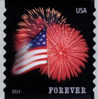 Scott 4854<br />Forever Star-Spangled Banner (Coil)<br />Coil Single<br /><span class=quot;smallerquot;>(reference or stock image)</span>