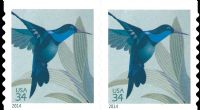Scott 4858a<br />34c Hummingbird<br />Coil Pair<br /><span class=quot;smallerquot;>(reference or stock image)</span>