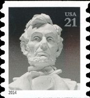Scott 4861<br />21c Abraham Lincoln (Coil)<br />Coil Single<br /><span class=quot;smallerquot;>(reference or stock image)</span>