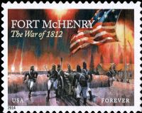 Scott 4921<br />Forever War of 1812: Fort McHenry<br />Pane Single<br /><span class=quot;smallerquot;>(reference or stock image)</span>