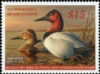 Scott RW81<br />$15.00 Canvasbacks - Issued 2014<br />Pane Single<br /><span class=quot;smallerquot;>(reference or stock image)</span>