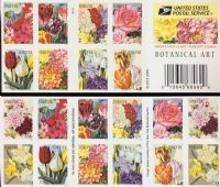 Scott 5051e<br />Forever Botanical Art (DSB)<br />Double-Sided Booklet of 20 (BC294) #5042-5051 (10 designs)<br /><span class=quot;smallerquot;>(reference or stock image)</span>