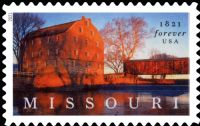 Scott 5626<br />Forever Missouri Statehood Bicentennial<br />Pane Single<br /><span class=quot;smallerquot;>(reference or stock image)</span>