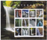 Scott 5800a<br />Forever Waterfalls<br />Pane of 12<br /><span class=quot;smallerquot;>(reference or stock image)</span>
